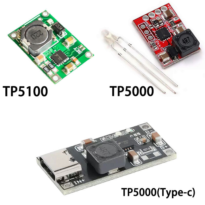 Tp5100 Charging Management Power Supply Ule Board Tp5000 1A 2A Compatible With 4.2V 8.4V Single And
