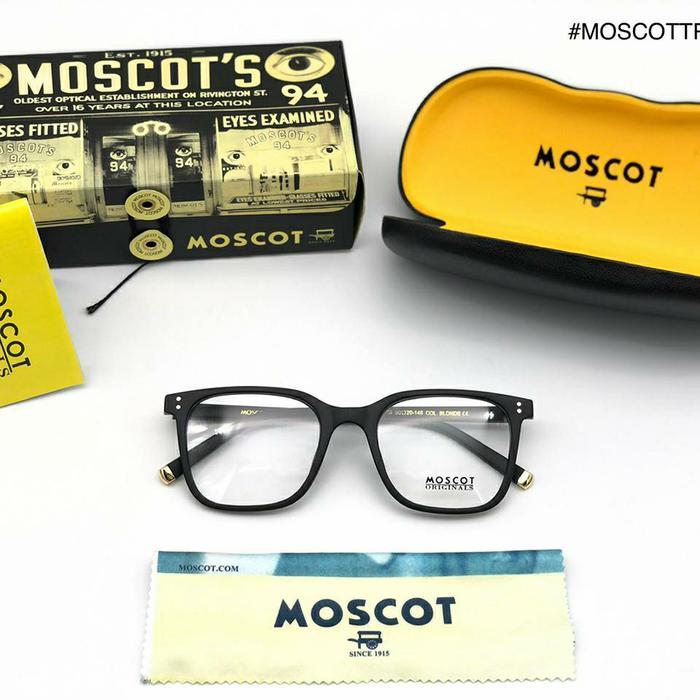 Frame Kacamata Pria Moscot Travis Besar Ringan Gratis Lensa Minus
