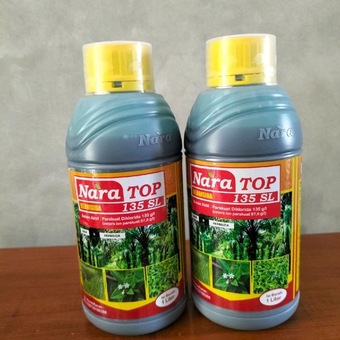 Herbisida Naratop 135 SL 1 Liter Kontak Paraquat