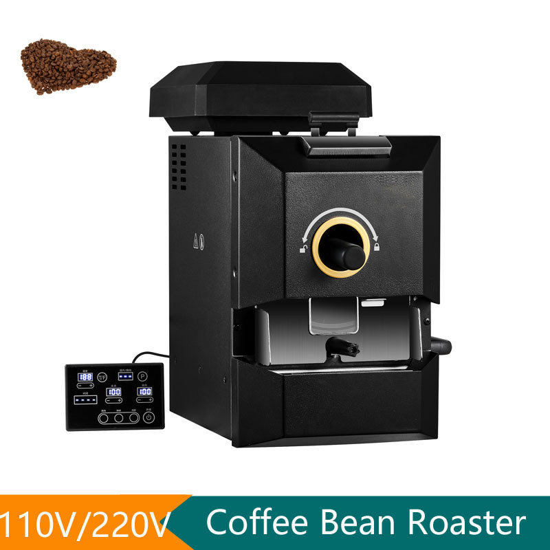 New Arrival 110/220V Automatic Coffee Roasting Machine Commercial Coffee Bean Roaster 500G Household