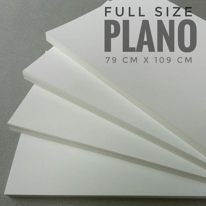 News Kertas Ivory 400 Gsm Uk Plano 79 cm X 109 cm