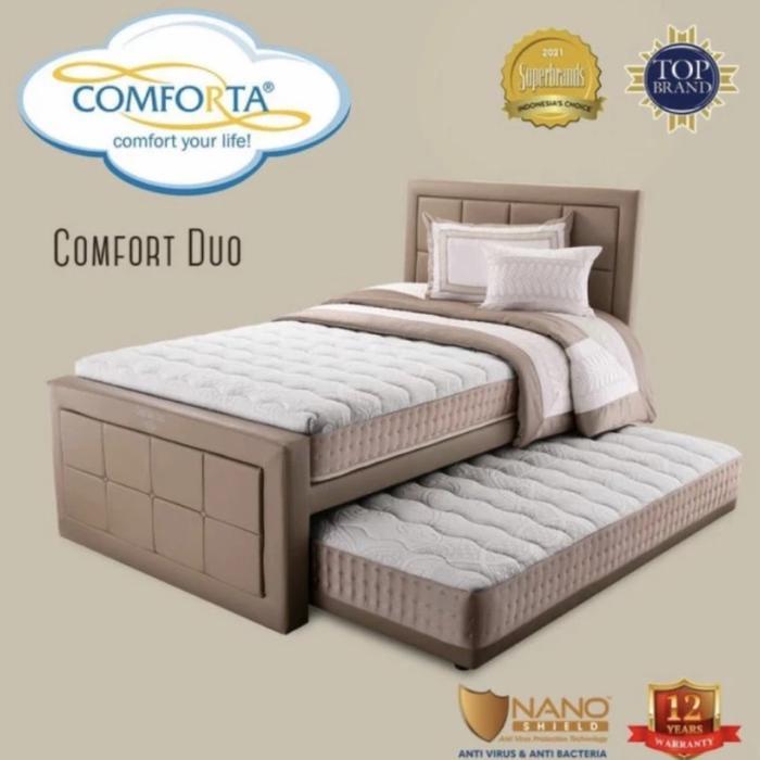 Full Set Springbed 2In1 Comforta Comfort Duo Uk.120X200