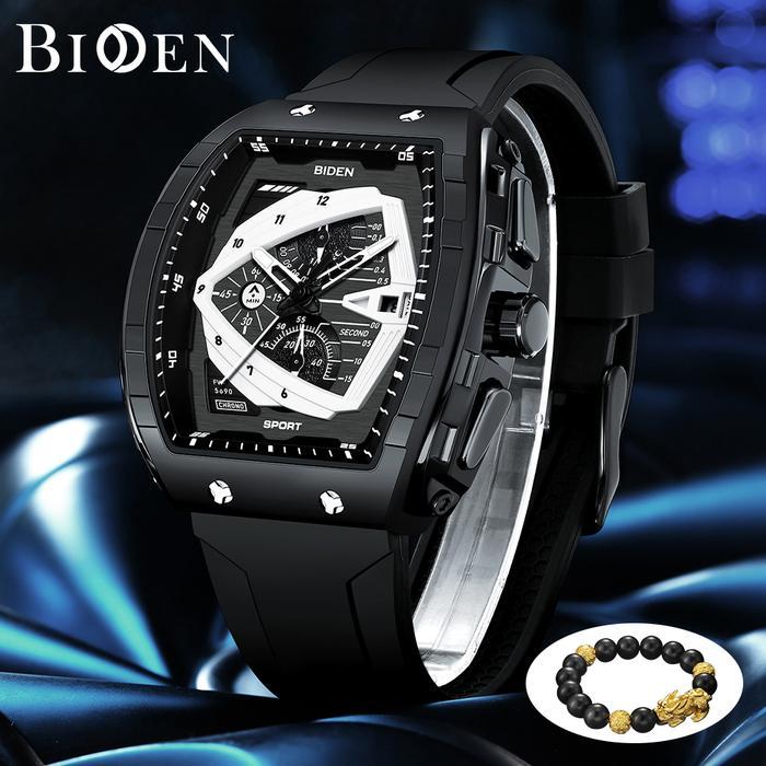 BIDEN JAM TANGAN PRIA ANTI AIR ORIGINAL OLAHRAGA PRIA KALENDAR KUARSA