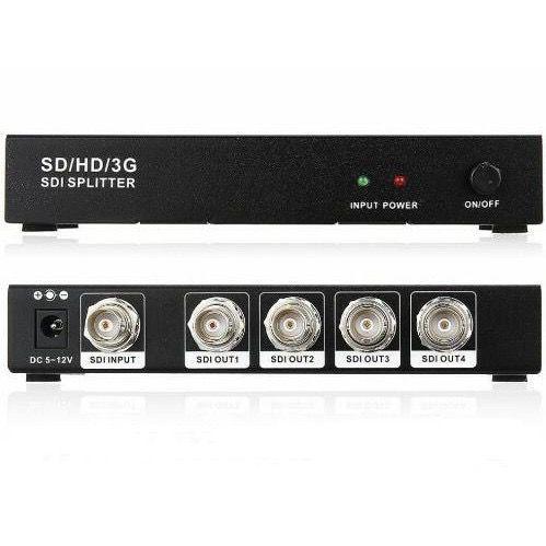 Sdi Splitter/Distributor 4 Output / 4Port - Support Sd/Hd/3G-Sdi / Sdi Spliter 4Port , 1 X 4