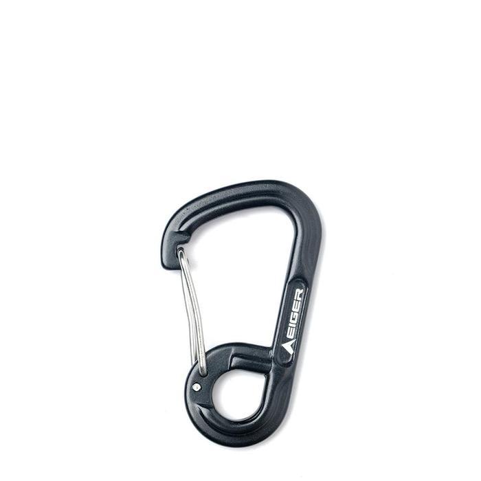 EIGER OLIVANT CARABINER KEYCHAIN BLACK