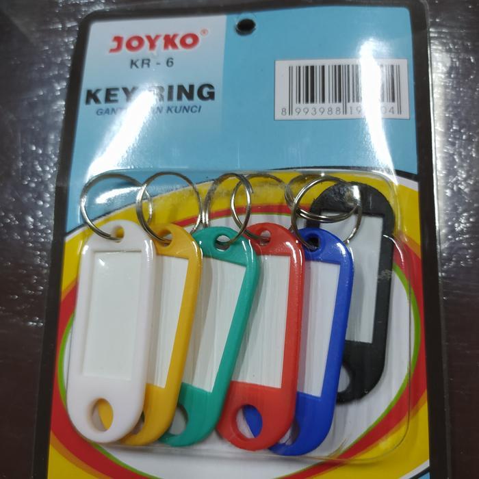 key ring gantungan kunci isi 6 ( KR 6)