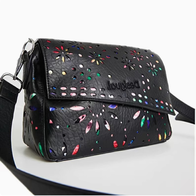 Women's bag retro ethnic hollow design shoulder bag crossbody bag