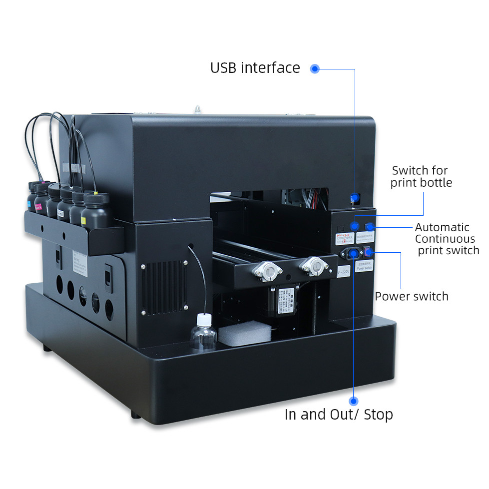 Oyfame Uv Dtf Printer A4 Uv Flatbed Impresora For Epson L805 Printer