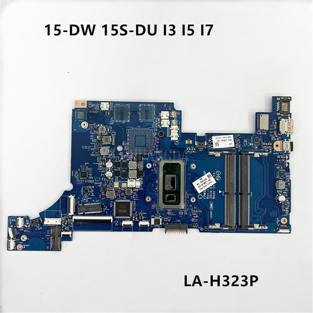La-H323P For Hp Pavilion 15-Dw Laptop Motherboard M13687-601 L52005-001 L68076-601 L51985 I3 I5 I7