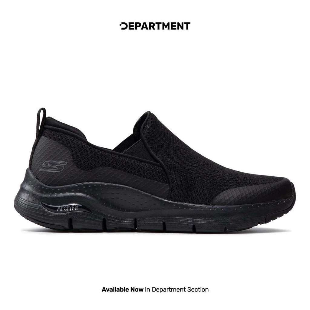 SKECHERS Sepatu Sneakers Pria ARCH FIT BANLIN 232043BBK ORIGINAL