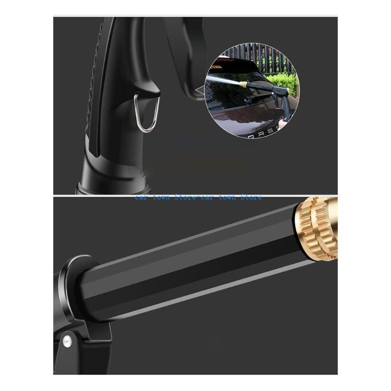 Rxje Portable Lithium Battery Washing Nozzle High Pressure Washer For Car