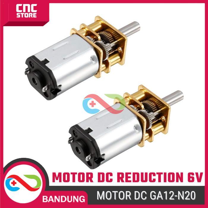 NEWTRIC- Motor Dc Ga12-N20 Micro Dc Gear Motor Motor Gearbox Torsi Tinggi Untuk Diy & Robotik