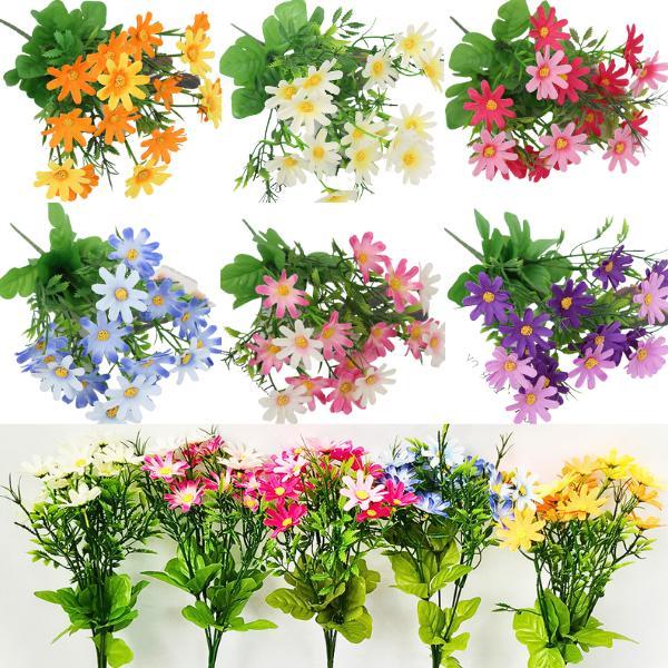 Buket Bunga Aster Artifisial Hiasan Dekorasi Rumah Backdrop Pelaminan Wedding Decoration Artificial