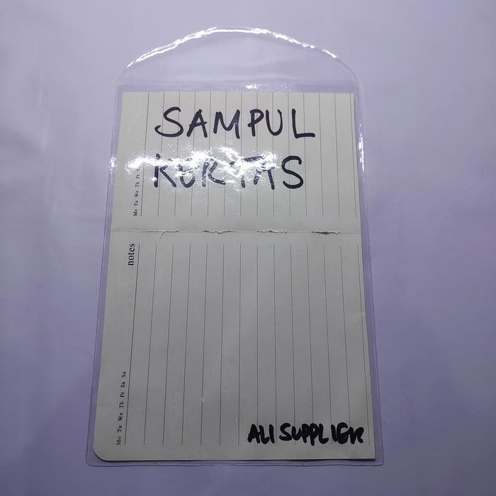 SAMPUL PLASTIK MIKA TEBAL PELINDUNG KERTAS DOKUMEN / SAMPUL KERTAS / BROSUR DITEMBOK / KERTAS