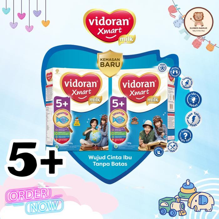 Vidoran Xmart 5+ All Variant / Susu Formula Pertumbuhan Anak 5-12 Tahun