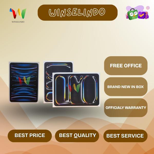 akseso- Apple Ipad Pro M2 M4 11 12.9 13 Inch 2022 2024 Wifi Cell 128Gb 256Gb 512Gb 1Tb 2Tb