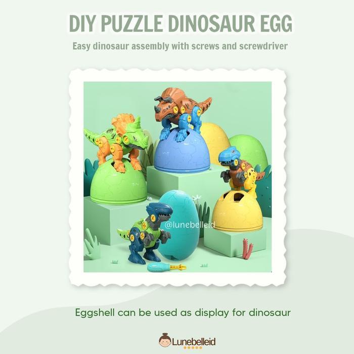 Diy Puzzle Dinosaur Egg