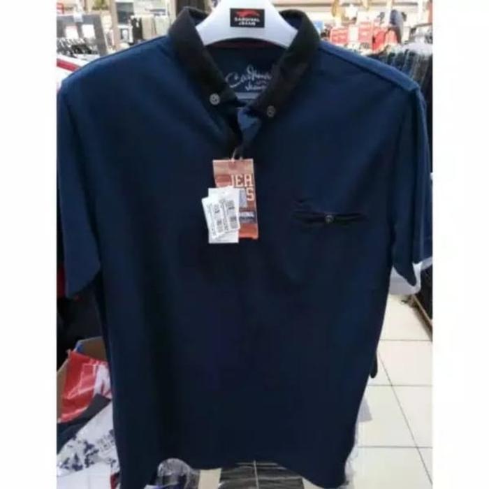Kaos Kerah Pria Berkantong Cardinal Jeans Original Mens Capai0247P 02H