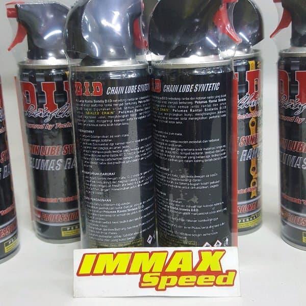 DID CHAIN LUBE PELUMAS BUKAN PEMBERSIH RANTAI ORING O-RING O RING