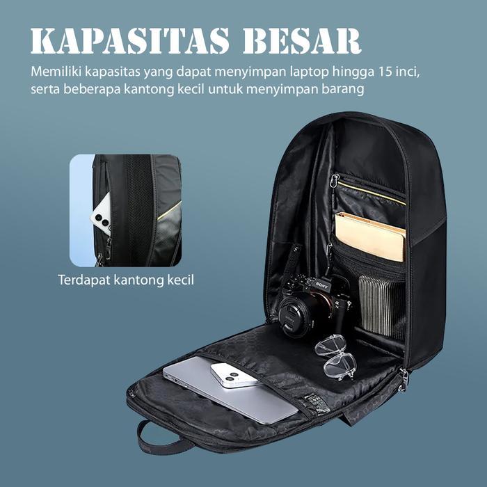 Cyberbag Led Pixel Art Backpack 15 Inci Tas Ransel Backpack Led Waterproof