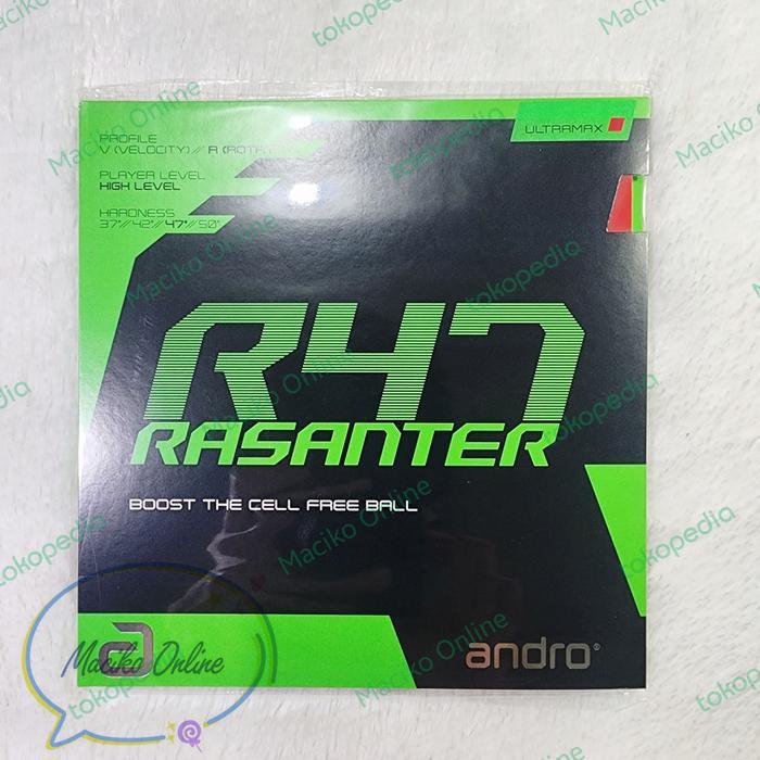 ORIGINAL Andro Rasanter R47 ~ Karet Pingpong Andro Rasanter R47 READY STOCK
