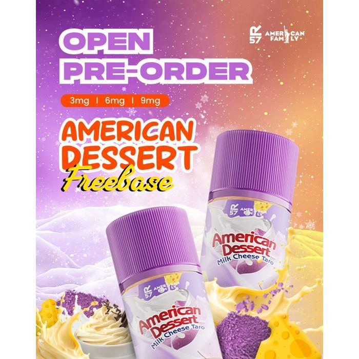 AMERICAN DESSERT MILK CHEESE TARO 60ML BY AMERICAN FAMILY