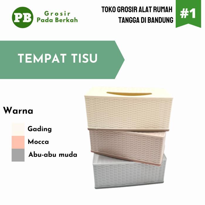 Tempat Tissue Asvita Kotak Tisu Plastik Tempat Tisu Wadah Tissue