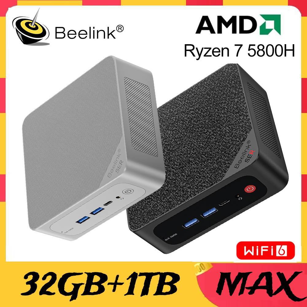Beelink Mini Pc Ser5 Pro Max Amd Ryzen 5 5560U 7 5700U 5800H Ser