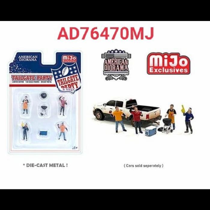 american diorama mijo exclusive 1:64 tailcate party