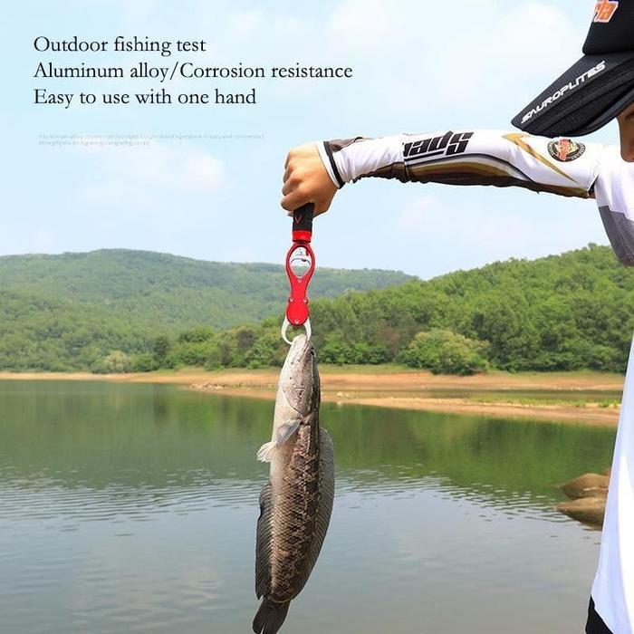 Fish Lip Grip Penjepit Mulut Ikan Grip Ikan Jepit Bibir Ikan Dengan Timbangan Dan Meteran