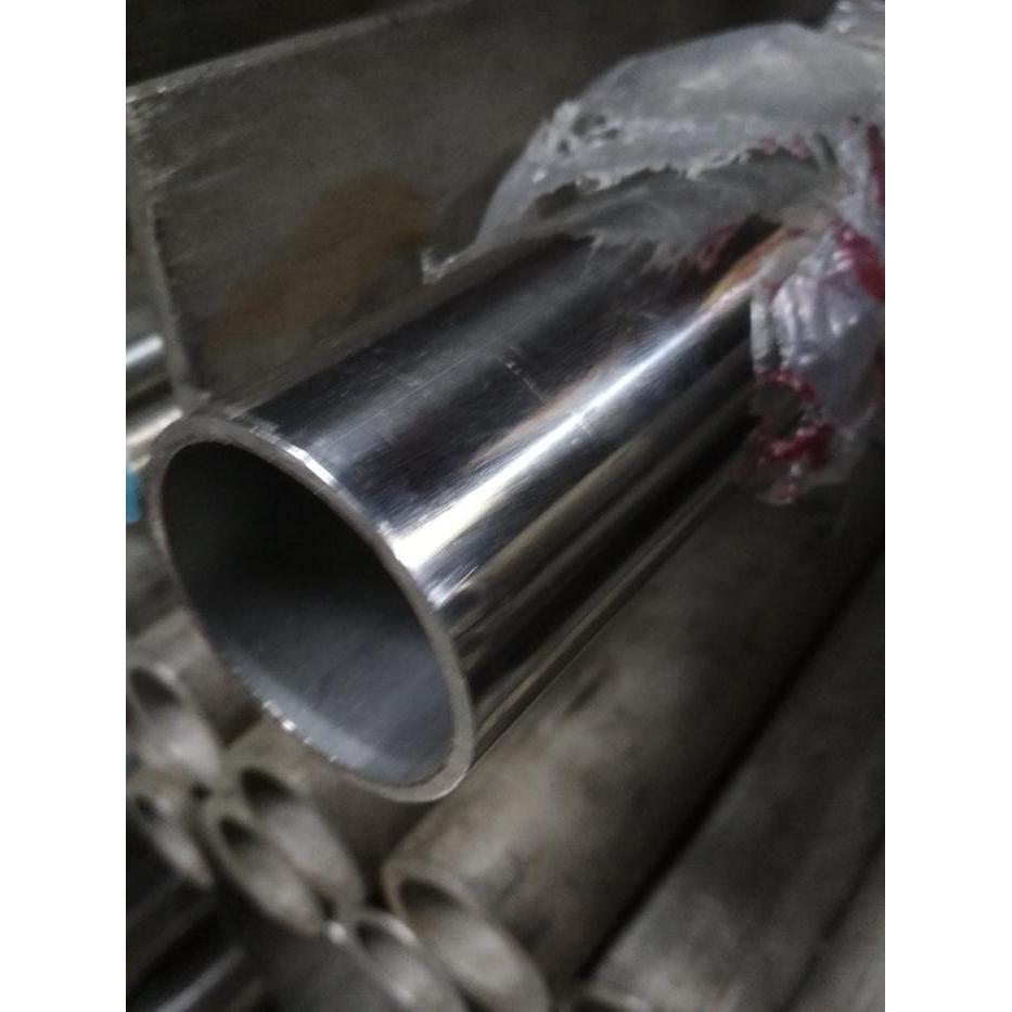pipa ornamen stainless 304 38mm tebal 2mm 1500mm