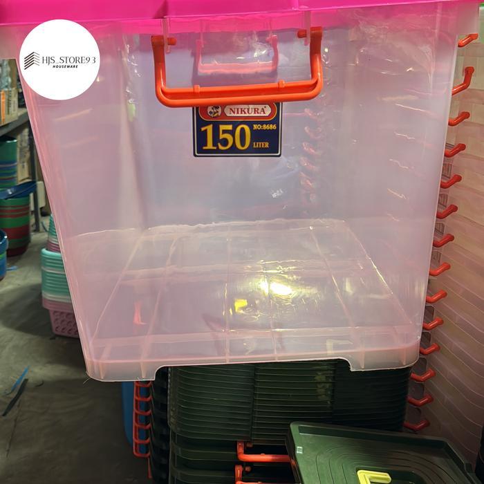 New- container box 150 liter roda nikura box usa / kontainer CB 150 / 150 liter