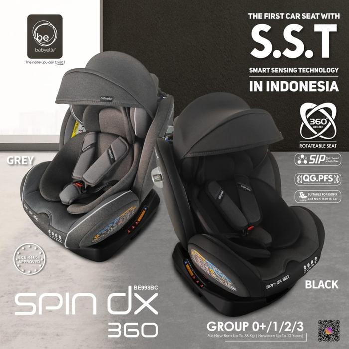 Baby Elle Car Seat BE998 Spin DX 360 Kursi Mobil Bayi