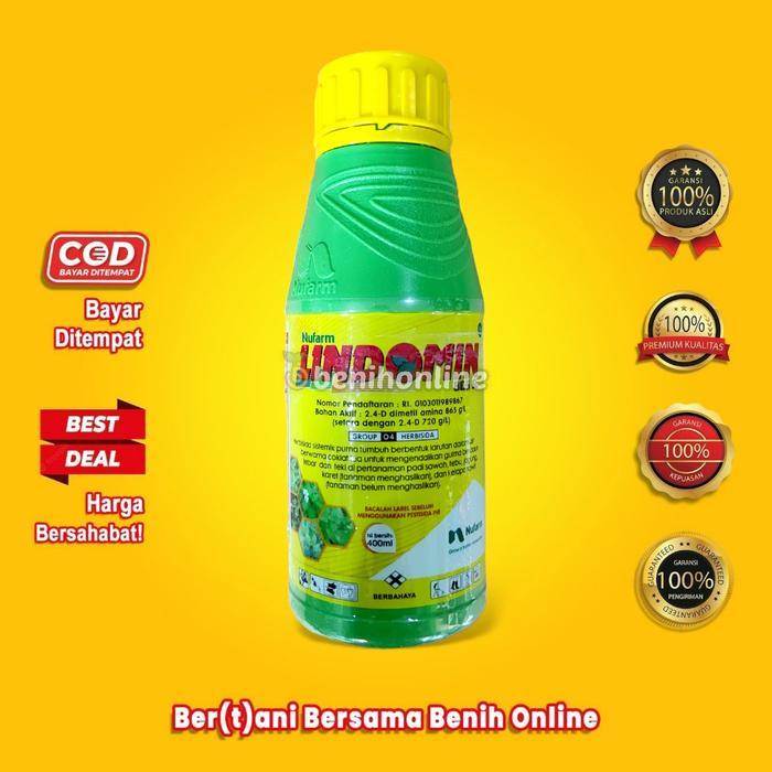 HERBISIDA LINDOMIN 865SL 400ML NUFARM INDONESIA Dimetil Amina