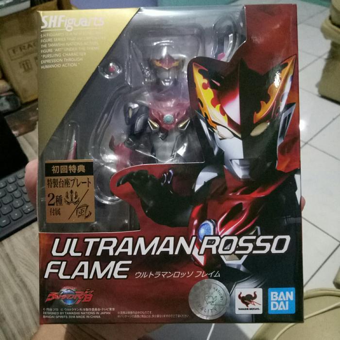 Shf Ultraman Rosso Flame Ultra act ruebe rubu r/b BONUS Stage 1release