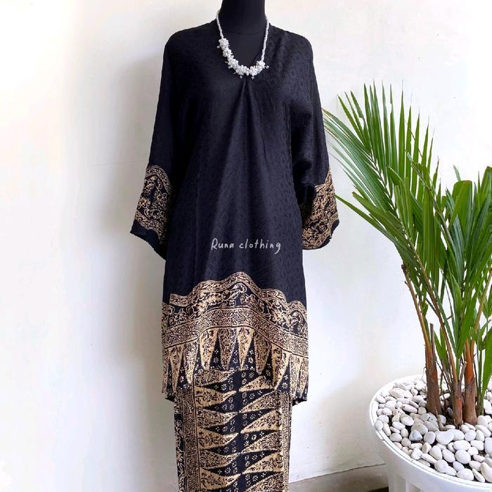 Setelan Batik Jupri Viscose Wanita All Size (M-XXL) - Bawahan, Atasan