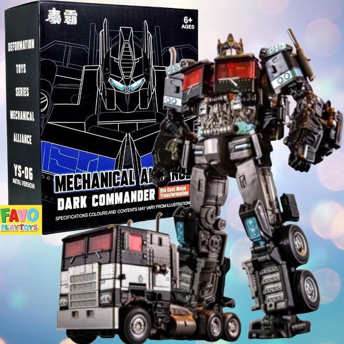 Jingke Deformation Optimus Prime / Nemesis Prime Aoyi Dark Commander Black Optimus Robot Ss38 Kode