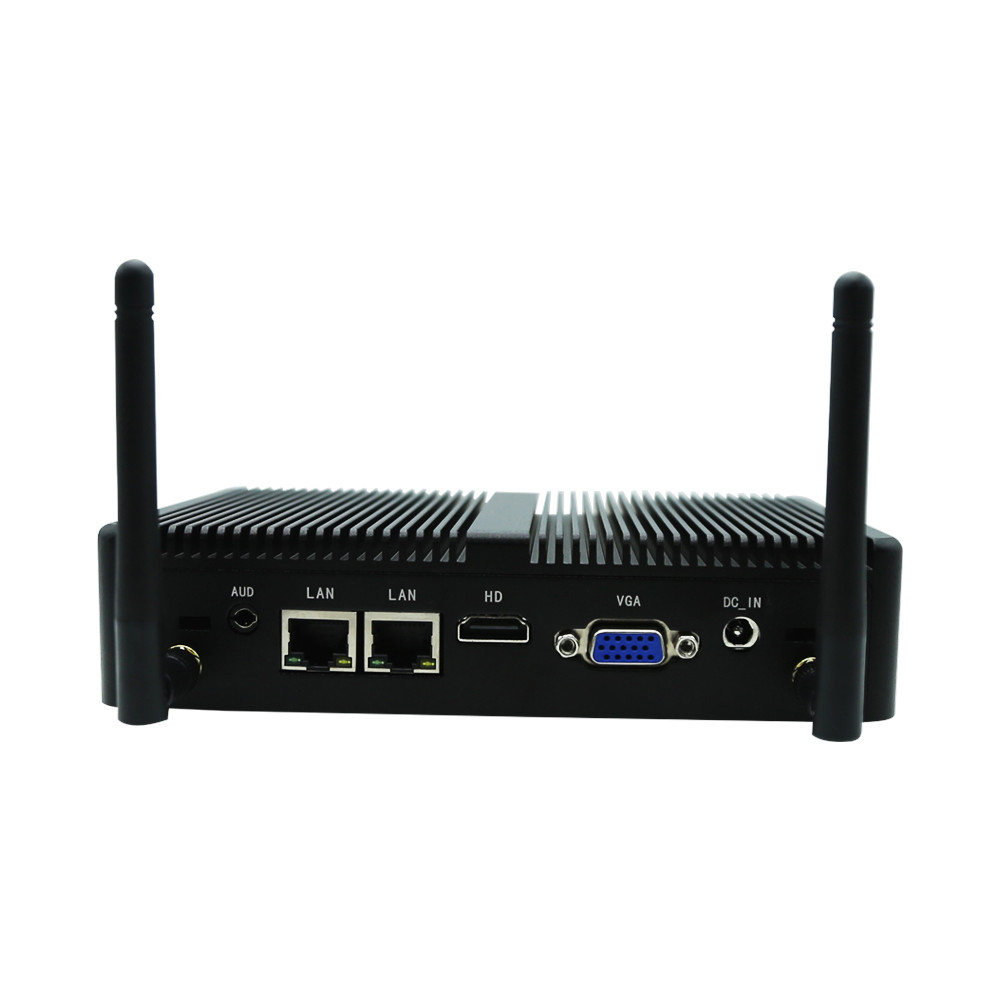 Minitree Fanless Nuc Computer Pentium 5405U 6405U J4125 Ddr4 Barebone Mini Pc 2*Lan Hd Vga Wifi