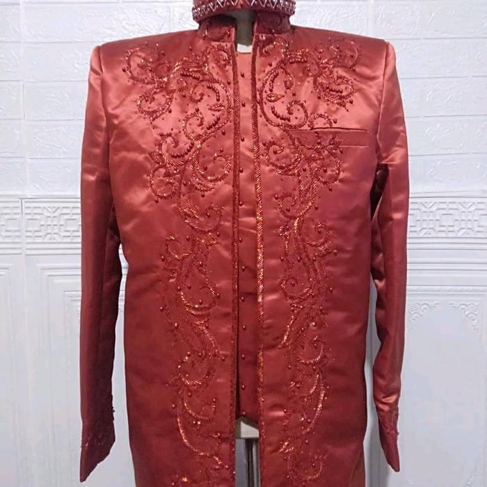 TERMURAH Beskap Sunda Penganten/Beskap Muslim/Basofi Pengantin READY STOCK