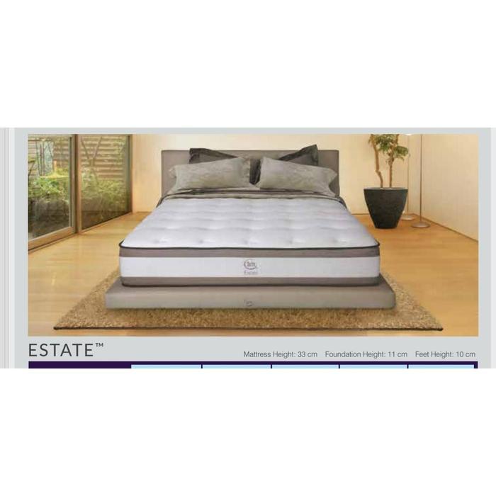 Springbed Serta Estate Kasur Mattress Set