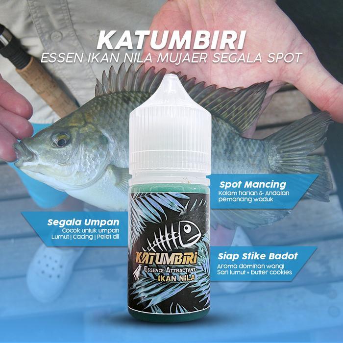 Essen Umpan Mancing Nila Liar 30ml Pancing
