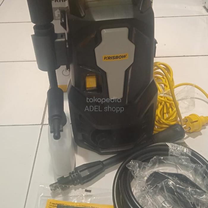 Murah Krisbow High Pressure Jet Cleaner 90 Bar Mesin Steam Cuci Mobil&Motor Terlaris