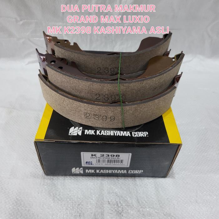 KAMPAS REM BELAKANG GRAND MAX LUXIO MK KASHIYAMA K2398 1SET BEST
