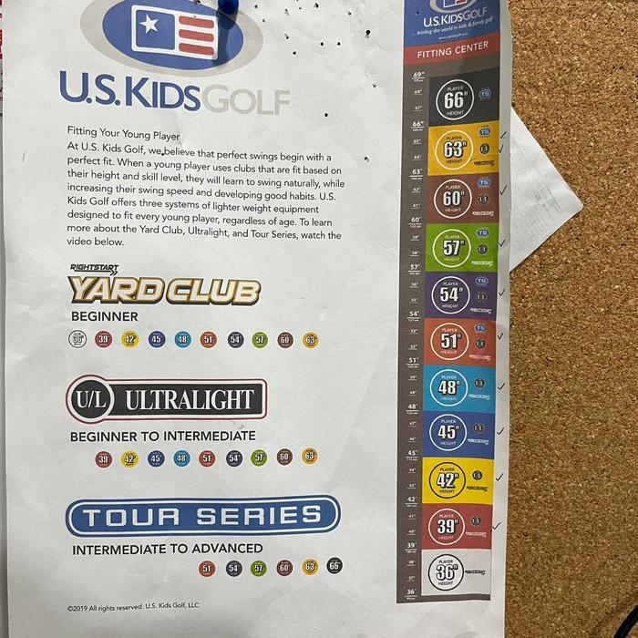 Golf Set Kids Brand Us Kids Golf Ul 60 Paket Lengkap Stick Anak