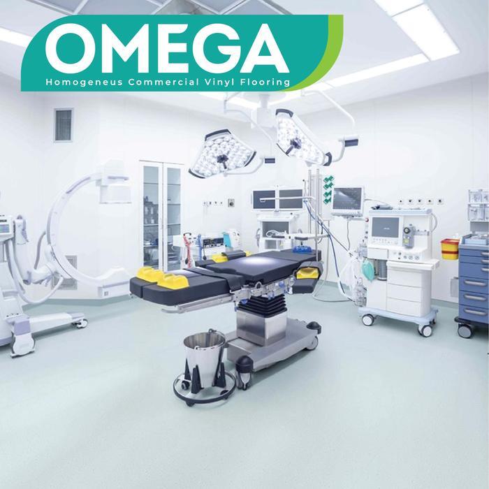 LANTAI VINYL OMEGA 2MM / LANTAI VINYL ROLL 2MM KHUSUS RUMAH SAKIT / VINYL ROLL 2MM ANTI BAKTERI,