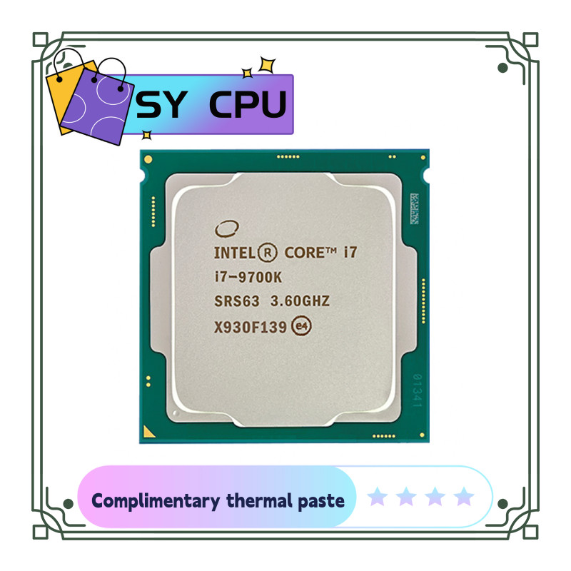 - Used Core I7-9700K I7 9700K 3.6Ghz Eight-Core Eight-Thread Cpu