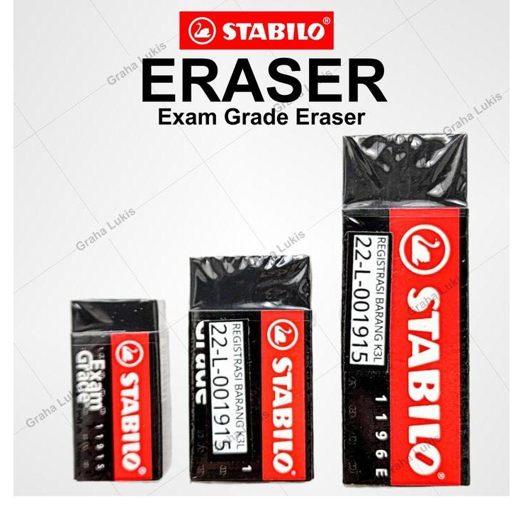 STABILO Exam Grade Eraser / Penghapus Pensil Ujian