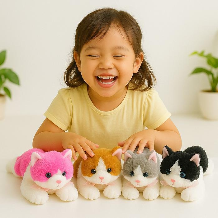 Berkualitas boneka kucing ukuran M L XL lucu Dolls boneka kucing Toys