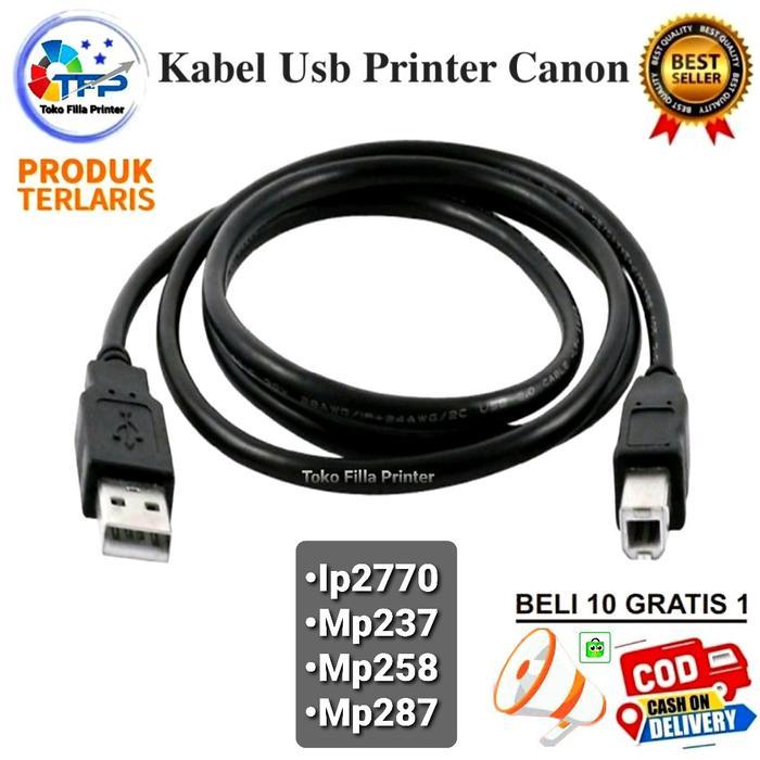Kabel Usb Printer Canon Ip2770 Mp237 Mp258 Mp287