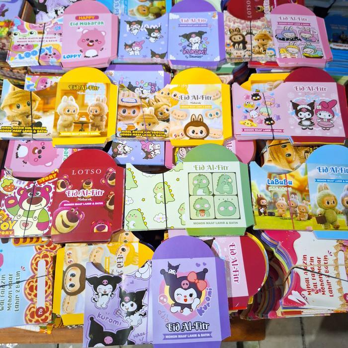 News Amplop Hari Raya Medium Isi 1000 Lembar Free Plastik amplop lebaran unik
